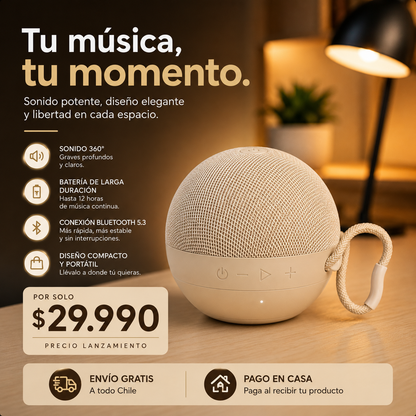 Parlante Tipo Alexa™ | Controla tu hogar con tu voz