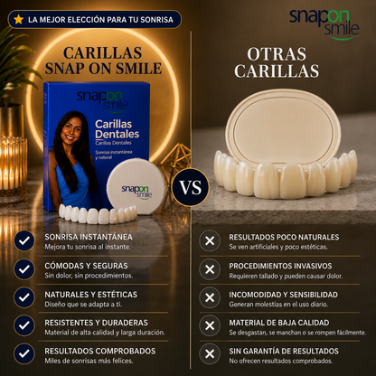 Carillas Snap On Smile Dientes